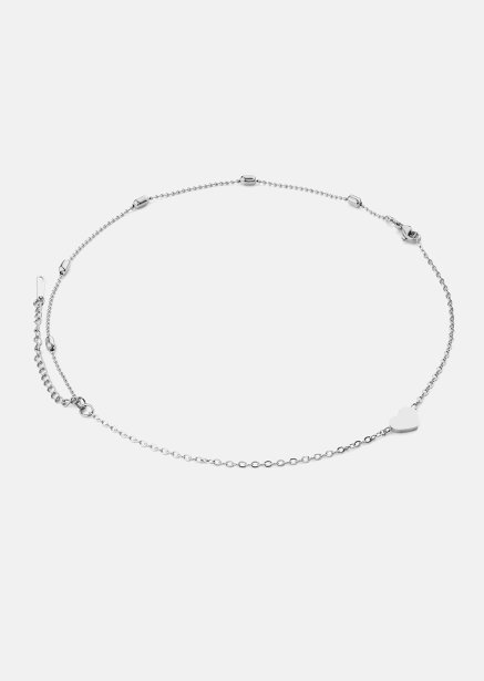 Armband Heart Chain – Versilbert