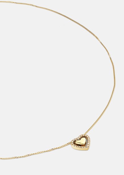 Halskette Golden Heart - 18k Vergoldet
