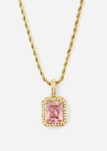 Halskette Rose Luxe - 18k Vergoldet