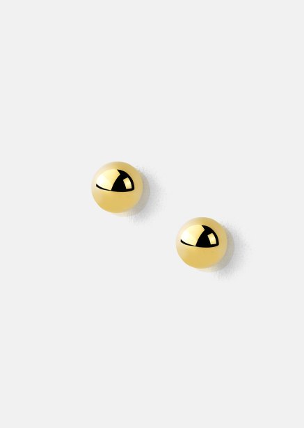 Timeless Orb Earrings - 18k Vergoldet