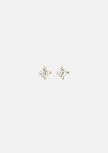 Ohrring Luxe Whisper - 18k Vergoldet