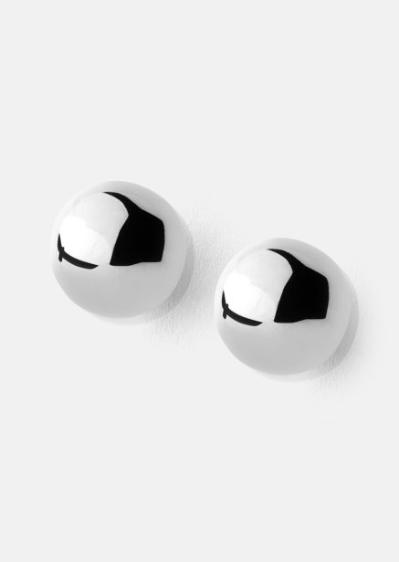 Orb Earrings - Versilbert