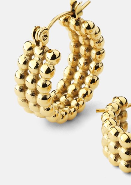 Ohrringe Sfera – 18k Vergoldet