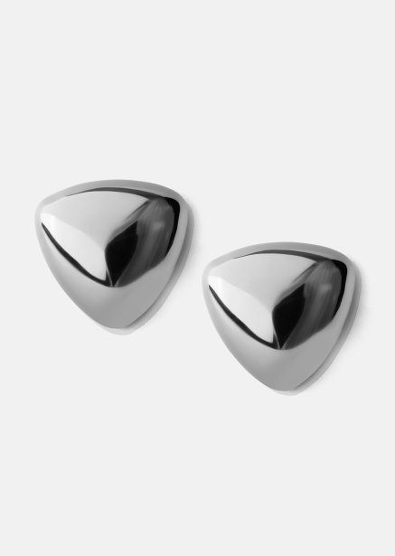 Ohrringe Bold Curve – Versilbert
