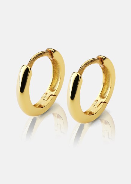 Ohrringe Mini Hoops - 18k Vergoldet