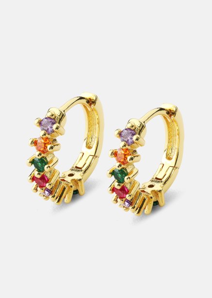Ohrring Multicolor Shine- 18k Vergoldet