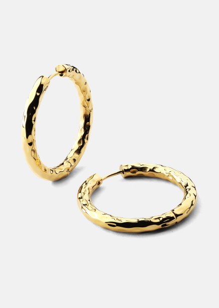 Ohrring Everyday Hoops - 18k Vergoldet