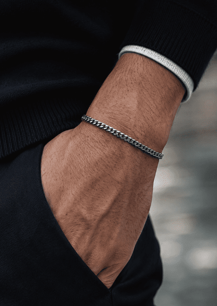 Armband Varen Haven - Versilbert