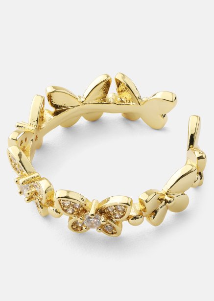 Ring Flutter – 18k Vergoldet