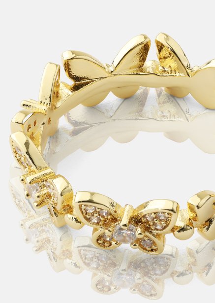 Ring Flutter – 18k Vergoldet