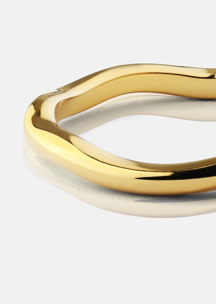 Ring Wave Gold- 18k vergoldet