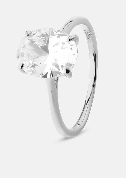 Ring Clarity - Versilbert