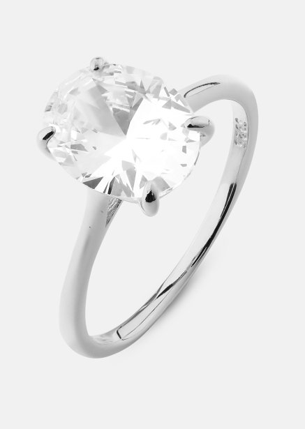 Ring Clarity - Versilbert