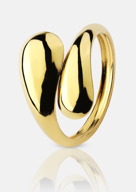 Ring Bold Drops - 18k vergoldet