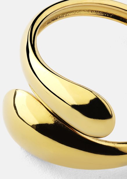 Ring Bold Drops - 18k vergoldet