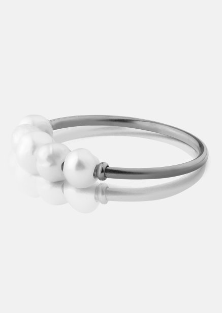 Ring Perla - Versilbert
