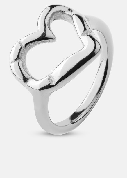 Ring Heartbeat - Versilbert