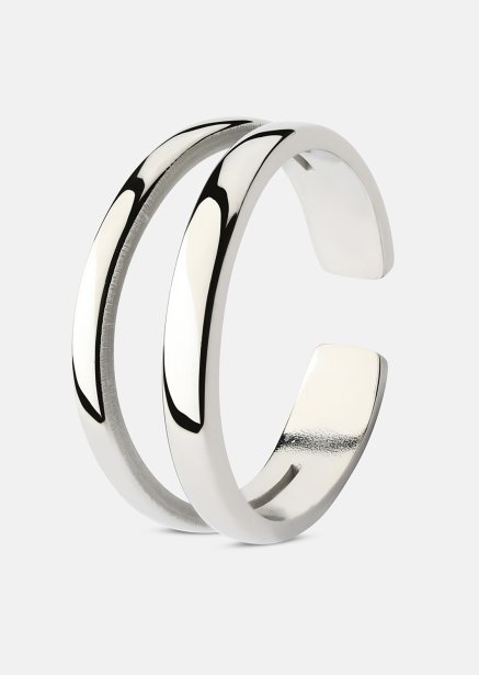 Apertura Ring - Versilbert