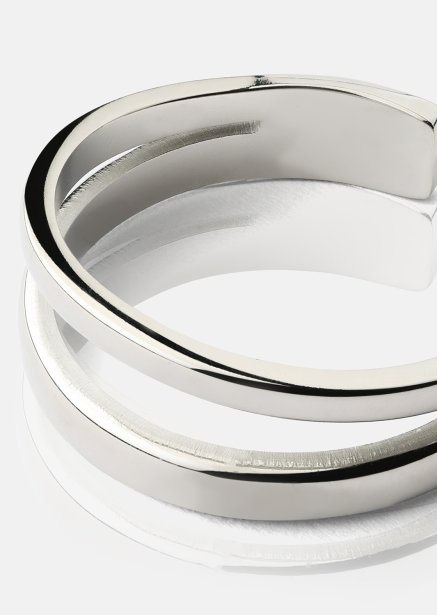 Apertura Ring - Versilbert