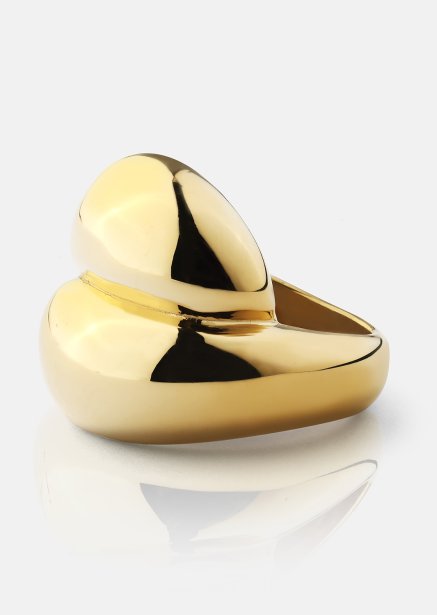 Ring Bold Flow - 18k Vergoldet