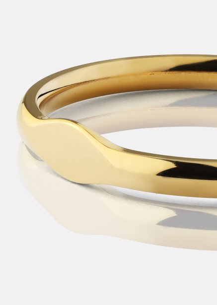 Initial Ring – 18k Vergoldet