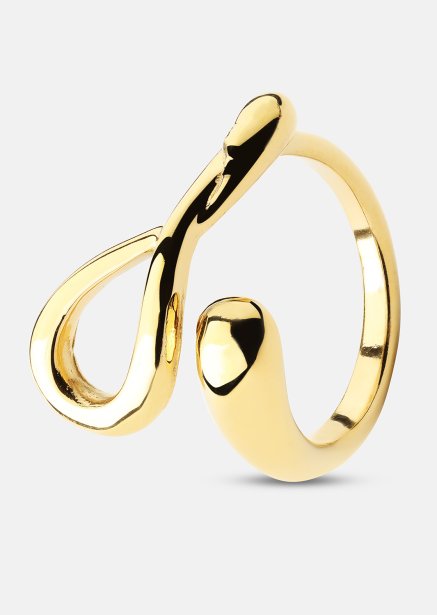 Ring Loop - 18k Vergoldet