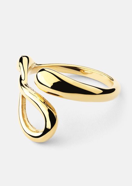 Ring Loop - 18k Vergoldet