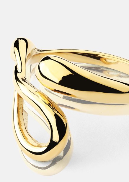 Ring Loop - 18k Vergoldet
