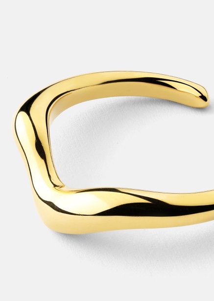 Ring Flow - 18k vergoldet