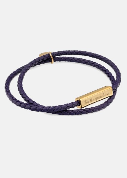 Lederarmband Noble Twist