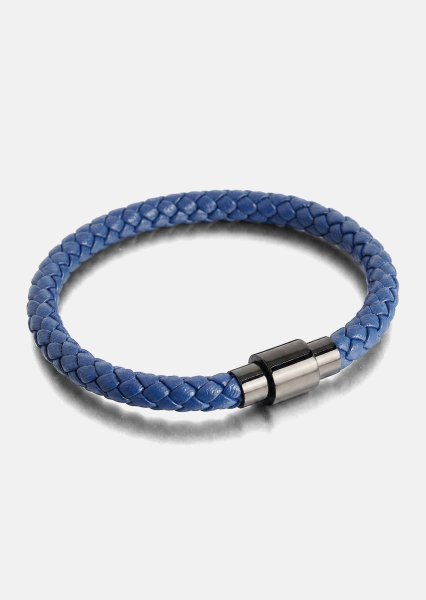 Lederarmband Noble Blue