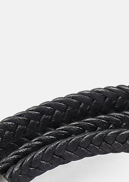 Lederarmband Raven Crest