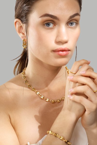 Halskette Bold Chain - 18k Vergoldet
