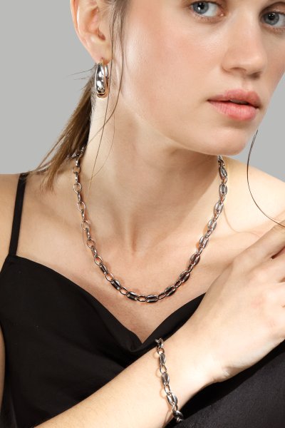 Armband Bold Chain – Versilbert