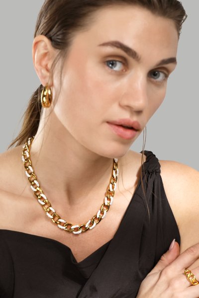 Ring Golden Link - 18K Vergoldet