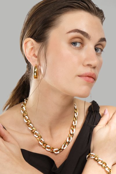 Ring Golden Link - 18K Vergoldet