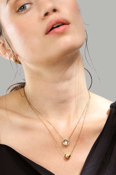 Halskette Heart of Gold – 18k Vergoldet
