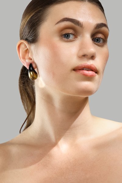 Ohrringe Verdé Glow – 18k Gold Plated