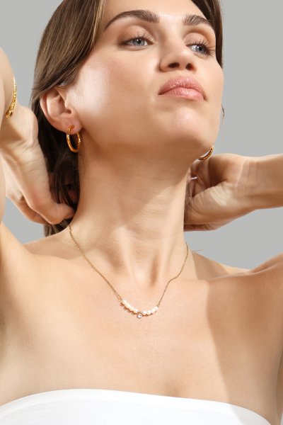 Ohrring Everyday Hoops - 18k Vergoldet