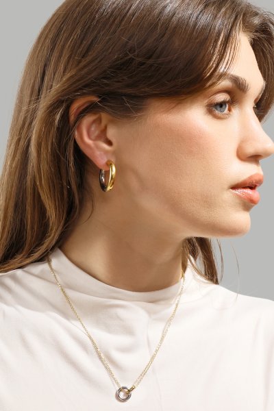 Halskette Orbit – Silver Plated