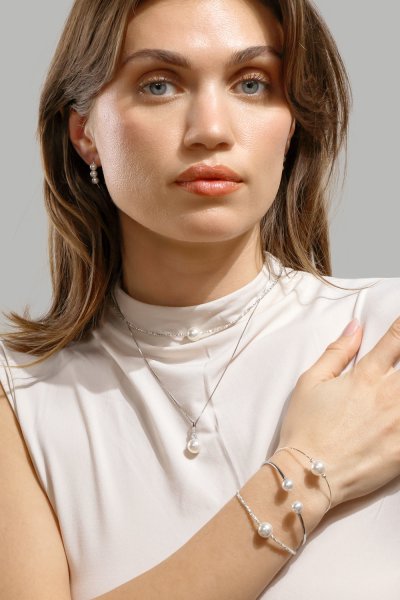 Perlina Korvakorut – Versilbert
