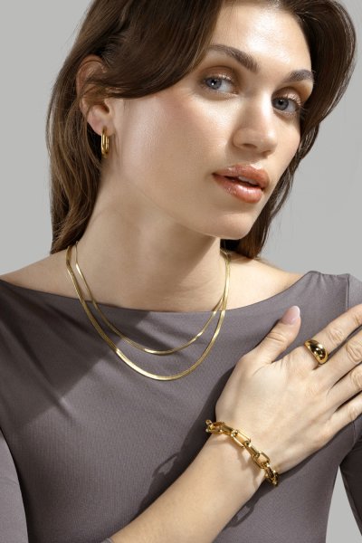 Boldura Ring - 18k Vergoldet