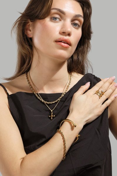 Trezia Halskette – 18k Gold Plated