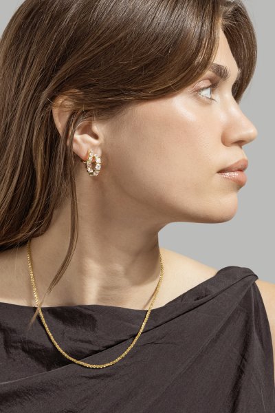 Halskette Shimmer - 18k Vergoldet