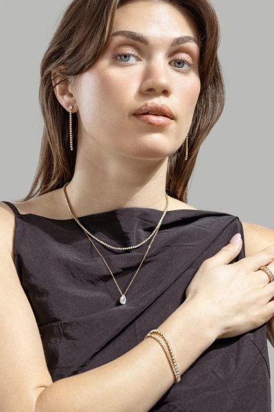 Armband Gloria Band 2.2mm - 18k Vergoldet