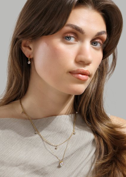 Olivia Halskette – 18k Vergoldet