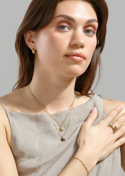 Ring Bold Drops - 18k vergoldet