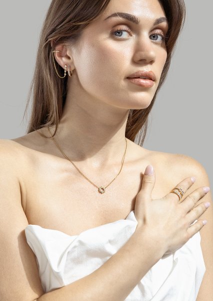 Ring Glowfly - 18k Vergoldet