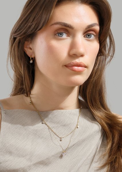 Olivia Halskette – 18k Vergoldet