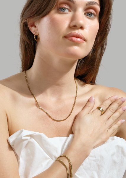 Armband Vanguard Chain- 18k Vergoldet